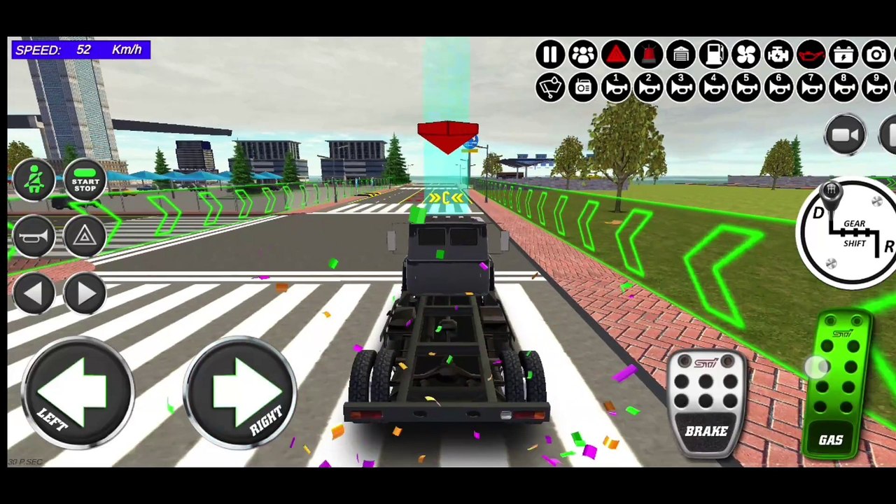 Truck driving school level 1