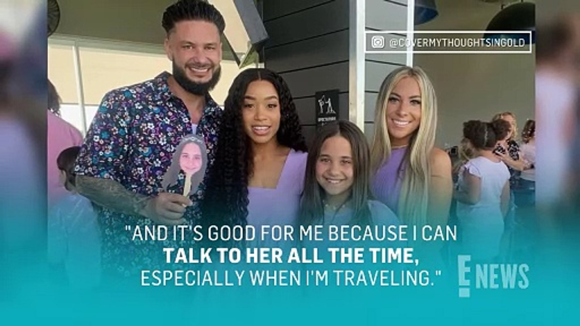 Jersey Shore' Star Pauly D Shares RARE Family Update About His 10-Year-Old  Daughter E! News - video Dailymotion, image size:1920x1080