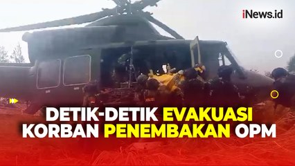 Menegangkan! Detik-Detik Pasukan Gabungan Evakuasi Korban Penembakan Brutal OPM di Distrik Hameyo