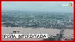 Aeroporto de Porto Alegre é fechado e voos são cancelados
