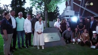 Inauguran el monumento vivo en memoria de Raúl Padilla López, en el Centro Cultural Universitario