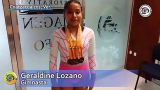 Geraldine Lozano clasificó al Nacional de Gimnasia
