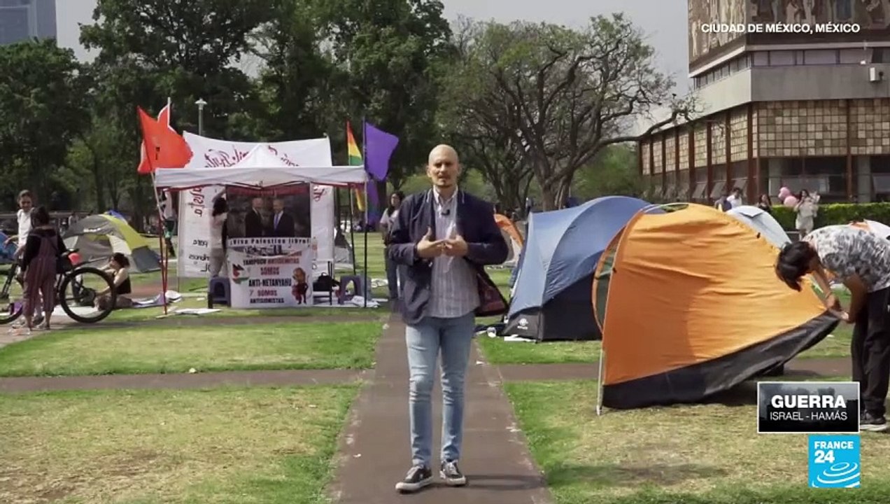 Universidad Autónoma de México se une al movimiento estudiantil propalestino