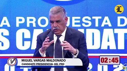 Miguel Vargas no está de acuerdo con una reforma Constitucional