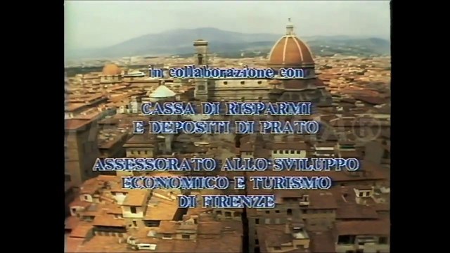 Arte moda & cultura. Sfilata di moda dal piazzale degli Uffizi. Regina Schrecker 30 06 1984