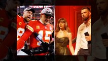 Patrick Mahomes praised Travis Kelce’s intelligence after the tight end’s girlfriend, Taylor Swift, made a jab at the tight end’s wit on her “The Tortured Poets Department” album.