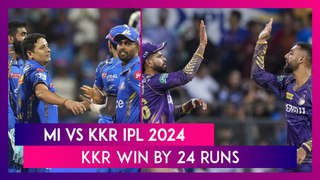 MI vs KKR IPL 2024 Stat Highlights: Mitchell Starc, Venkatesh Iyer's Heroics Lead Kolkata Knight Riders To Memorable Victory