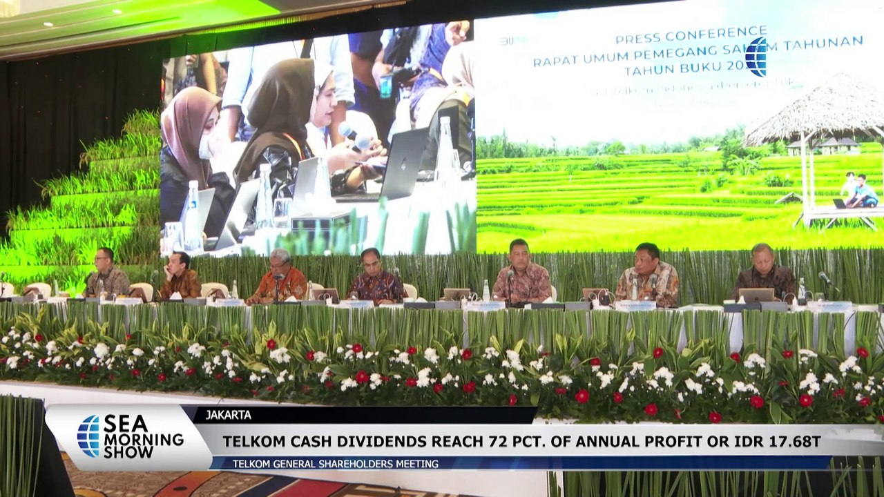 Telkom Cash Dividends Reach 72 Pct. Of Annual Profit Or Idr 17.68t