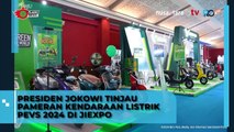 Jokowi muncul di PEVS JIExpo: 