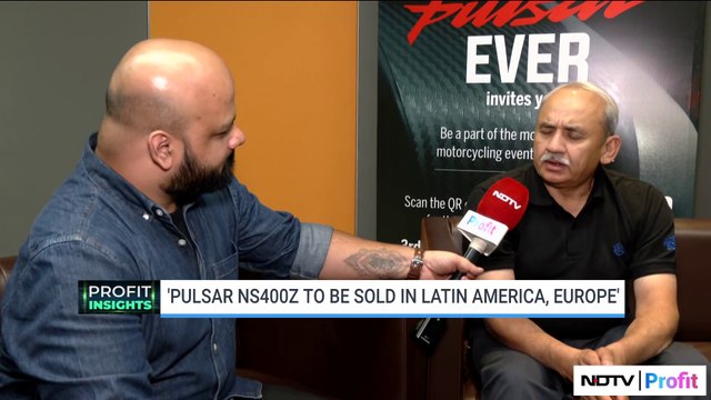 Bajaj Auto CEO Rakesh Sharma On Pulsar NS400Z | NDTV Profit