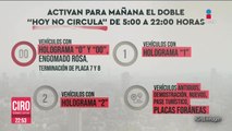 Activan para este sábado 4 de mayo el doble 