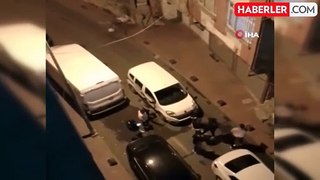 Beyoğlu'nda ehliyetsiz sürücü polise saldıran yakınlarıyla gerginlik yaşandı