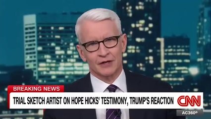 Sketch artist details her process in Trump hush money trial