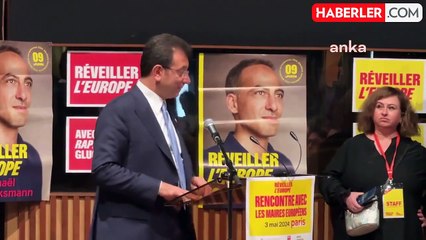 İmamoğlu Avrupa Sosyalist Partisi özel oturumuna katıldı