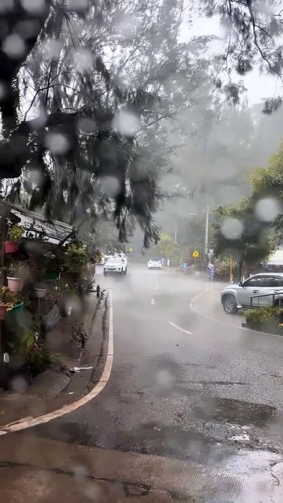 Raining in Baguio