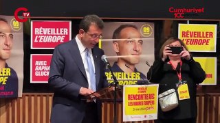Ekrem İmamoğlu, Avrupa Sosyalist Partisi özel oturumunda İngilizce konuştu