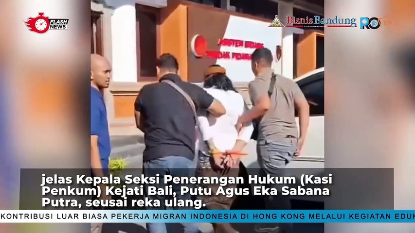 Rekonstruksi Kejati Bali saat OTT