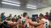 Allansford sings the song after defeating Russells Creek