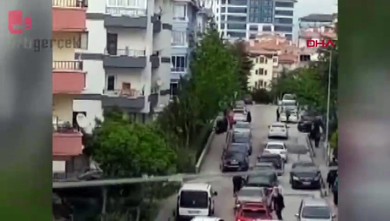 Düğün konvoyunda havaya ateş açtılar