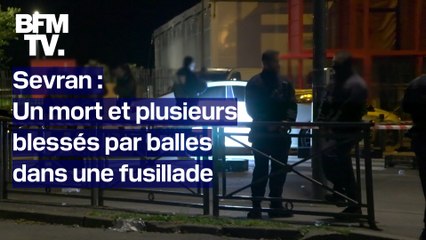 Download Video: Sevran: un mort et plusieurs blessés par balles dans une fusillade