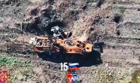 動画：ウクライナ軍がロシアの進軍を撃退し、42台の戦闘車両を破壊