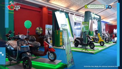 Presiden Jokowi Tinjau Langsung Pameran Kendaraan Listrik