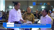 Tinjau Pameran Mobil Listrik di JIEXPO, Presiden Jokowi : Peluang Kendaraan Listrik Masih Cukup Besar