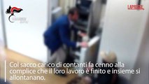 Rapina in banca con pistola e coltello: arrestati i 'Bonnie & Clyde' di Napoli