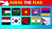 Guess the Country by Flag Challenge  Test Your Knowledge! 44 Flags Quiz