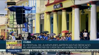 Jóvenes de Cuba celebran 3 décadas del Festival Mundial Juventud Artística