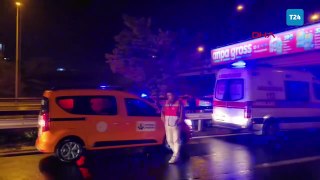 İstanbul'da alkollü şoförün kaza öncesi anları kamerada: 2 ağır yaralı