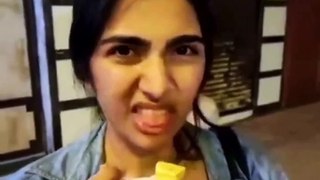 Actress Rukmani vasanth cute video
