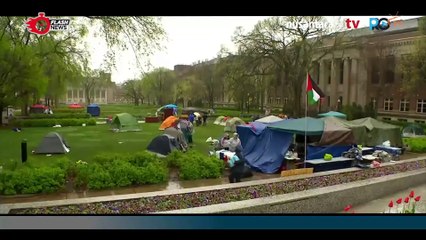 2000 orang lebih di tangkap saat protes di kampus-kampus amerika