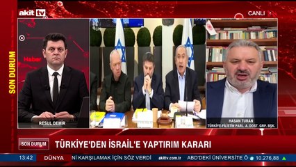 Türkiye’den İsrail’e yaptırım kararı