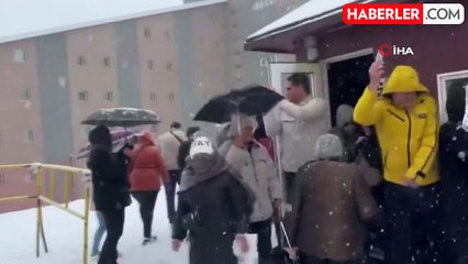 Uludağ'da Mayıs ayında kar sürprizi