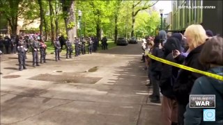 Police clear US University protest encampments