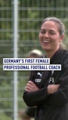 Sabrina Wittmann becomes first female coach in German professional soccer