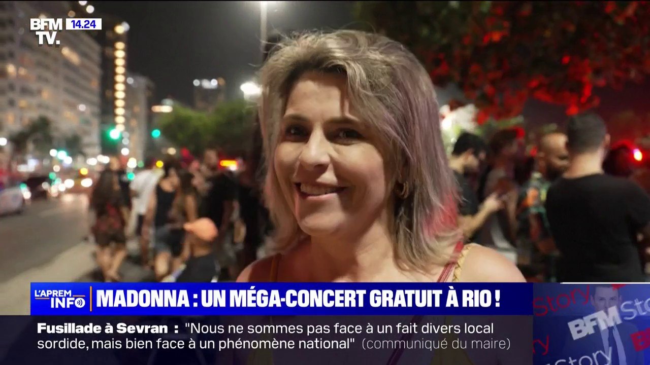 "Madonna incarne tout, elle a une voix magnifique et sa musique est politique": les fans de Madonna en effervescence à l'approche de son concert gratuit à Rio de Janeiro