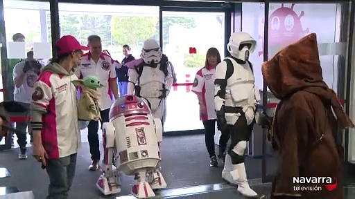 Las tropas de Star Wars visitan el complejo hospitalario