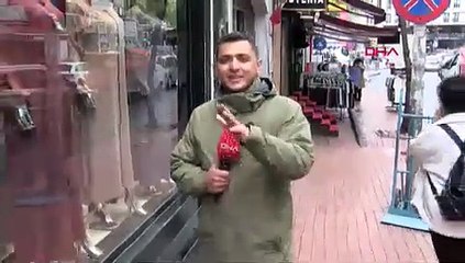 Kadına yumruk ve kafa atıp çantasını gasbetti