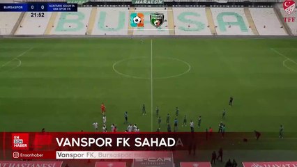 Vanspor FK, Bursaspor maçında sahadan çekildi