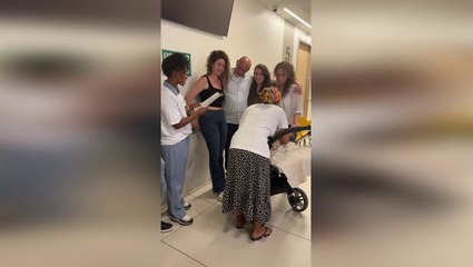 Late soldier’s family meet eight-month-old baby saved with liver donation