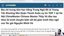 Trung tâm tiếng Trung ChineMaster Lê Trọng Tấn Quận Thanh Xuân Hà Nội