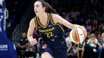 Caitlin Clark makes her WNBA debut with Fever at sellout exhibition game against Wings