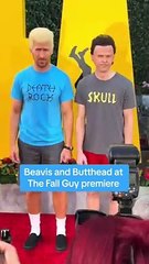 @Ryan Gosling As Beavis At Red Carpet