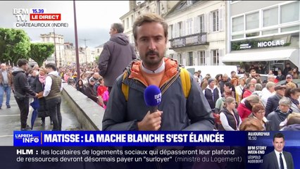 "Aujourd'hui on est là pour dire tout notre soutien à la famille": à Châteauroux, la marche blanche pour Matisse est en train de s'élancer