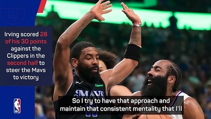 Mavs hail Irving's 'mamba takeover' in Clippers win