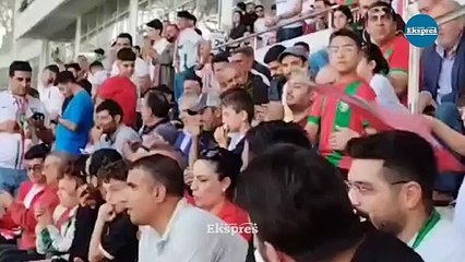 Ersin Korkut Amedspor maçını izleyenler arasında