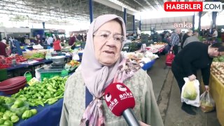 İzmir Balçova Pazar Yeri'nde Fiyatlara İsyan