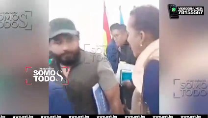 LA GUARDIA CONCEJALES SON AGREDIDOS POR SEGUIDORES DEL MAS